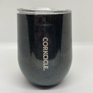 Corkcicle Black Pixie Dust Wine Tumbler NWOB